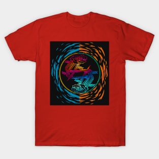 yin yang roses T-Shirt